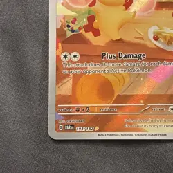 Plusle Paradox Rift Holo Illustration Rare Pokemon TCG Card 193/182 - Image 5