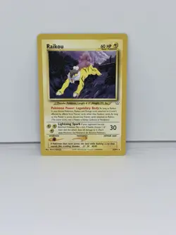 Pokemon Card - Raikou Neo Revelation 22/64 Rare NM - Image 1