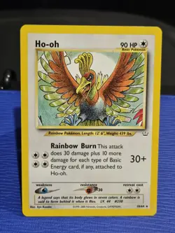 Ho-oh- 18/64 - Pokemon Neo Revelation Unlimited Rare Card WOTC NM/M - Image 1