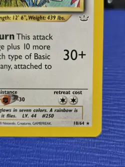 Ho-oh- 18/64 - Pokemon Neo Revelation Unlimited Rare Card WOTC NM/M - Image 5