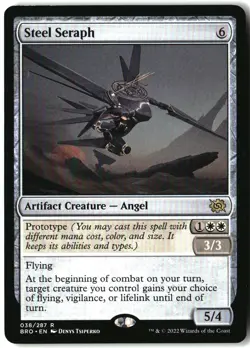 MTG Steel Seraph [BRO - 38] LP 1-93 - Image 1