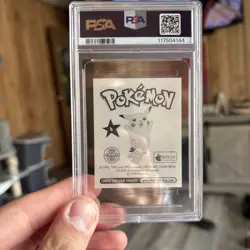 1999 Pokemon Album Stickers Charizard #6 PSA 10 - Image 3