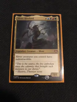 Sliver Hivelord EDH Tribal Deck Custom Build Sleeved MTG See Description! - Image 2