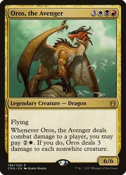 Oros, the Avenger NonFoil Commander Anthology 188 NM MTG - Image 1