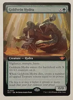 Goldvein Hydra Extended - Mythic - Outlaws of Thunder Junction MTG - Image 1