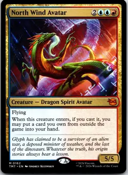 North Wind Avatar 0162 Teenage Mutant Ninja Turtles Magic: The Gathering NM - Image 1