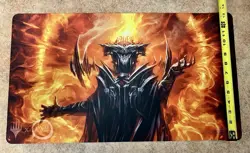 Magic the Gathering Playmat Sauron the Dark Lord Ultra Pro Excellent Condition - Image 1