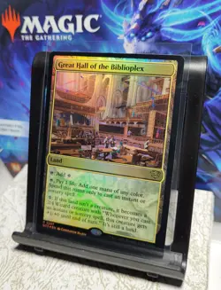 MTG Secrets of Strixhaven Great Hall of the Biblioplex 257, NM, Foil, ShipsQuick - Image 2