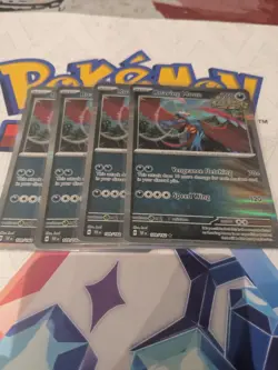 (HOLO) Roaring Moon - 065/131 - Prismatic Evolutions - Playset x4 - Image 1