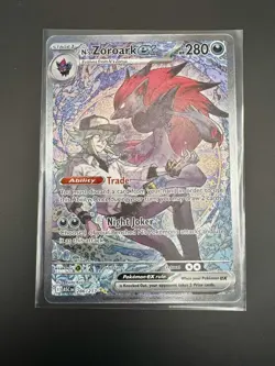 N's Zoroark Ex Pokemon 286/217 SIR mega Evolution: Ascended Heroes - Image 3