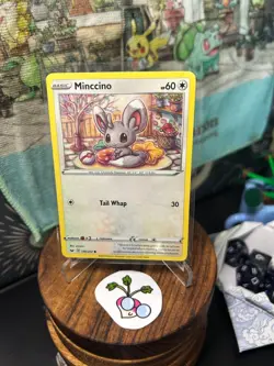 Pokemon TCG - Minccino (Regular) - Sword & Shield - 146/202 - Common - Image 1