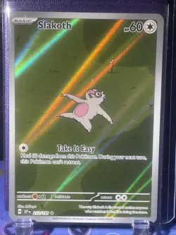 Pokemon TCG Slakoth 212/191! NM Condition! See Description! - Image 1