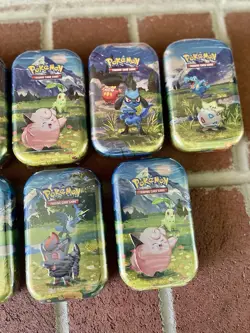 (LOT OF 8) Pokemon TCG Mega Evolutions Ascended Heroes Mini Tins Set NEW SEALED! - Image 3