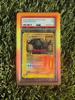 Golem 049/165 Expedition Reverse Holo 2002 Pokemon - PSA 1 🔹pop 2🔹 - Image 1