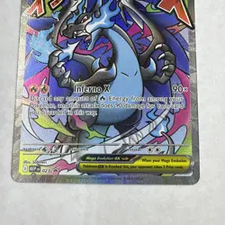 Mega Charizard X ex 023 Holo Promo ME: Mega Evolution Promo Pokemon Near Mint - Image 3