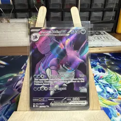 Pokemon TCG Team Rockets Nidoking EX 216/182 Destined Rivals Ultra Rare Full Art - Image 1