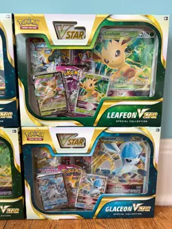 Pokemon TCG 2x Leafeon & 2x Glaceon VSTAR Special Collection Set SAME DAY SHIP - Image 3