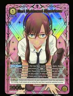 Union Arena – Mari Makinami Illustrious – #017 – UE15BT: Evangelion - Image 1