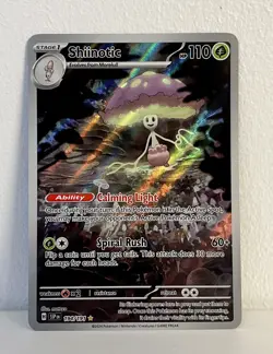 Pokemon TCG Shiinotic 194/191 Surging Sparks Card Near Mint - Image 1