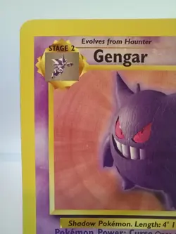 Pokemon TCG Gengar 20/62 Fossil Non-Holo Card Unlimited - Image 3