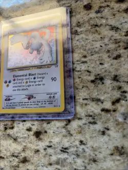 Pokemon Lugia Holo Rare 90HP Neo Genesis 9/111 English Card 2000 - Image 4