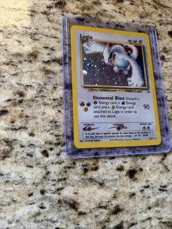 Pokemon Lugia Holo Rare 90HP Neo Genesis 9/111 English Card 2000 - Image 5