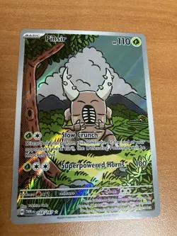 Pinsir 168/167 Illustration Rare Twilight Masquerade Pokemon Card LP Fast Ship - Image 1