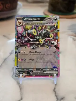 Pokemon TCG Umbreon ex 060/131 Prize Pack Series Cards Holo Near Mint - Image 1