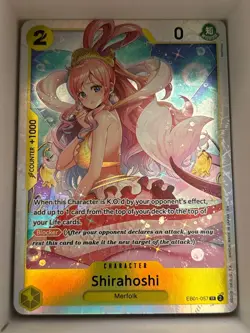 EB01-057 Shirahoshi English SR One Piece TCG Card Game - Image 1