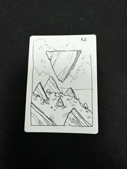 Magic The Gathering Elegant Parlor foil Artist Proof Signed and altered - Image 2