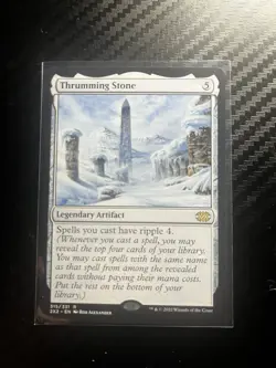 [1x] Thrumming Stone Near Mint, English Double Masters 2022 MTG Magic - Image 1