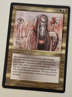 Magic the Gathering MTG Legends Rasputin Dreamweaver LP+ (Beta Bob) - Image 1
