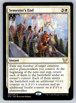 2021 MTG Strihaven: School of Mages Regular Rare NM Semester's End 27/275 - Image 1