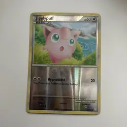 Pokemon Jigglypuff 68/123 Heartgold & Soulsilver Reverse Holo Common 60HP - Image 1