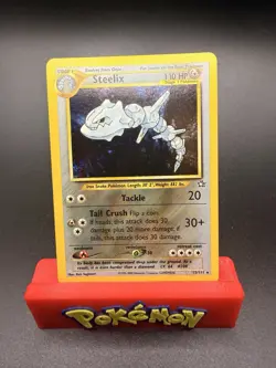 Pokemon TCG Steelix 15/111 Neo Genesis 2000 Holo Rare WOTC VTG NM - Image 1