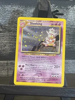 Slowking 14/111 Unlimited Holo Rare Neo Genesis Pokemon English LP/MP - Image 2