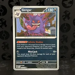 Gengar 050/088 NEW Reverse Holo | Mega Evolution Perfect Order NM - Image 2