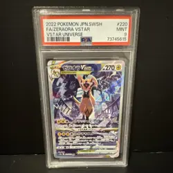 Pokemon TCG Zeraora VSTAR Special Art Rare S12a 220/172 270 HP Holo Japanese - Image 1