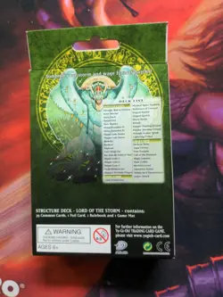 YUGIOH 1ST EDITION LORD OF THE STORM STRUCTURE DECK (SEALED) - Image 2