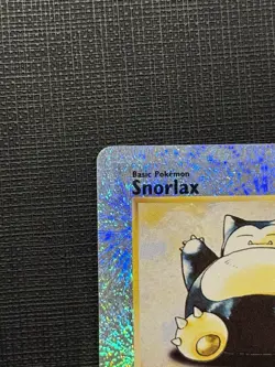2002 Pokemon Legendary Snorlax Reverse Holo #64/110 - Image 3