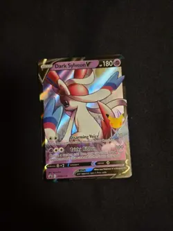 Pokemon TCG Dark Sylveon V SWSH134 Full Art Black Star Promo Rare Holo NM - Image 1