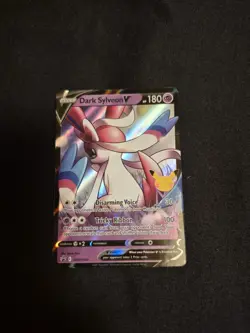 Pokemon TCG Dark Sylveon V SWSH134 Full Art Black Star Promo Rare Holo NM - Image 2
