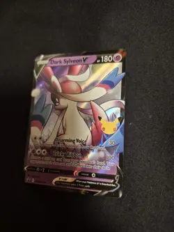 Pokemon TCG Dark Sylveon V SWSH134 Full Art Black Star Promo Rare Holo NM - Image 4