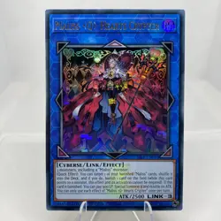 Yugioh Maliss Q Hearts Crypter 25LP-EN016 Ultra Rare with Stamp NM - Image 1