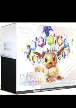 Pokemon S&V Prismatic Evolutions Elite Trainer Box ETB New/Factory Sealed - Image 1