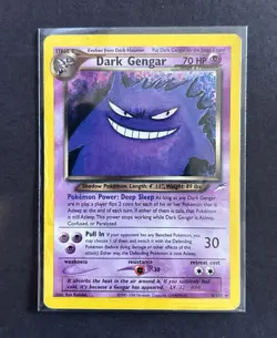 Dark Gengar 6/105 Neo Destiny Holo Rare HP70 Unlimited Pokemon TCG - Image 1