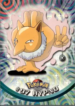 Hypno #97 2000 Topps Pokemon Series 2 Blue Logo - Image 1