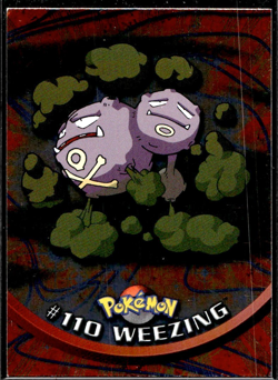 Weezing #110 2000 Topps Pokemon Series 2 Foil - Image 1