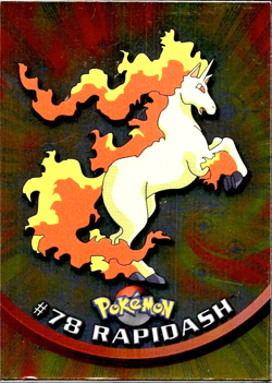 Rapidash #78 2000 Topps Pokemon Series 2 Foil - Image 1