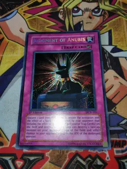Judgment of Anubis dcr-105 1st Edition (NM+/LP) Secret Rare Yu-Gi-Oh! - Image 3